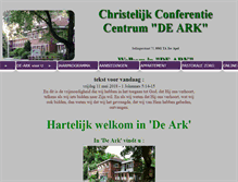 Tablet Screenshot of ccc-de-ark.nl